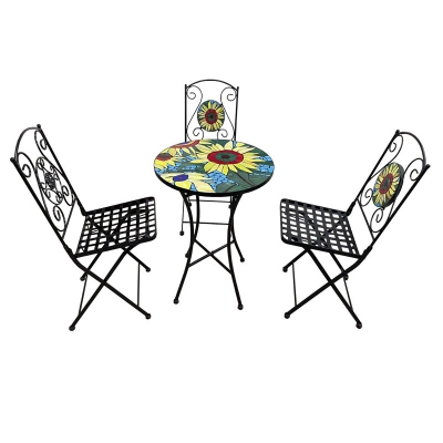 Folding garden chairs